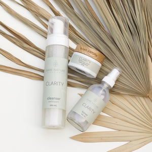 Bare Nature Clarity Skincare set, Clarity Face Cleanser, Clarity Facial Toner, Clarity Face Cream